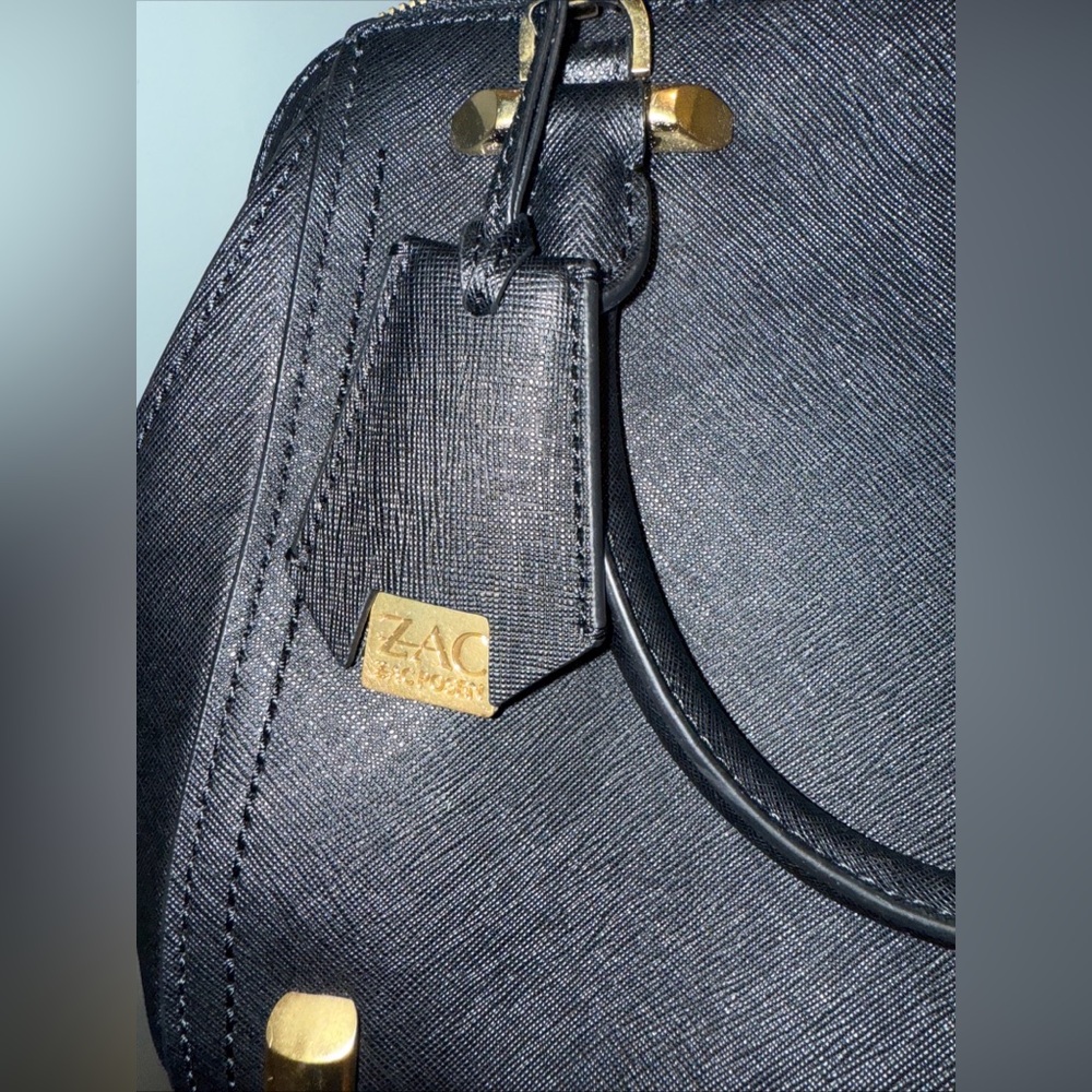 Elegant Black Handbag by Zac Posen - Picture 3 of 8